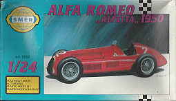 Slotcars66 Alfa Romeo 158 Afletta 1950 GP 1/24th scale SMER plastic construction kit 